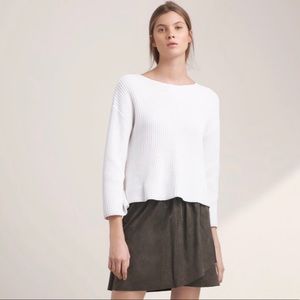 ARITZIA WILFRED FREE Nescher Faux Wrap Skirt Size S